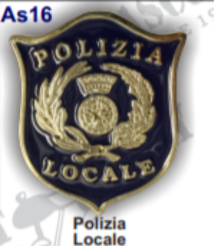 Placca numerata Polizia Locale - Gawards